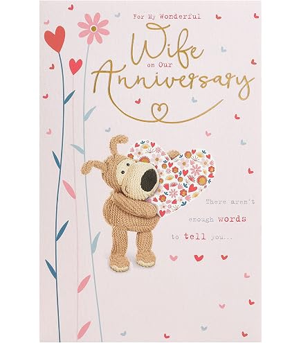 Boofle Valentinstagskarte – Für Die Person, Die Ich Liebe, Mit Goldfolie & Prägung
