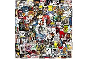 NEULEBEN 200 pegatinas de Star Wars resistentes al agua de vinilo Star Wars, pegatinas de graffiti para portátil, monopatín, bicicleta, niños