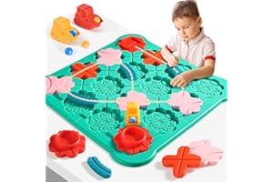 Subtail Stem Board Games Kids Toys - Smart Logical Road Builder Stem Toys For Boys and Girls - Car Toys for 3 Year Old Boys Gifts - Birthday Gifts for 3 4 5 Year Old Girls Boys Toys Age 5 6 7