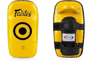 Fairtex KPLC5 Gebogene MMA Muay schlagpolster zum Schlagen, Blockieren| Leichte & stoßdämpfende Box-Mitts | Extra Polsterung für Sparring im Kickboxen