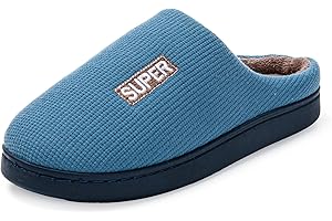 JOMIX Męskie kapcie zimowe zimowe ciepłe domowe kapcie na zimę