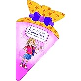 Ich bin jetzt ein Schulkind (für Mädchen). Eintragen, Rätseln, Stickern in Schultüten-Form: Eintragbuch für Kinder ab 6 Jahre