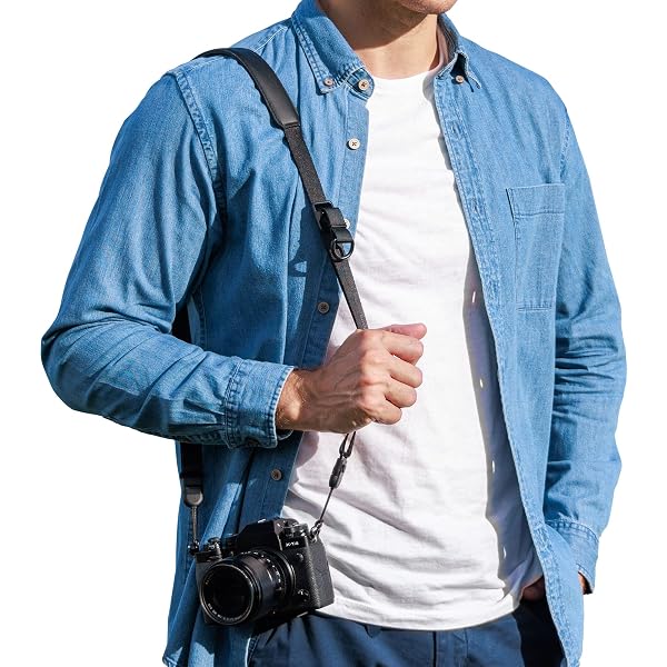 Sangle D'appareil Photo PROfezzion - Antidérapante, Réglable, Avec Attache Rapide Et Plaque Arca, Compatible Majorité Des Boîtiers - 6