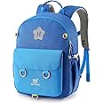 SKYSPER Kids Backpack Lightweight Travel Rucksack for Toddler with Anti-lost Strap Preschool Kindergarten Small Children Daypack with Chest Strap