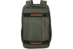 American Tourister Urban Track Ryanair Borsa da cabina 25 x 20 x 40 cm, 24,5 L, 0,50 kg, Bagaglio a mano, Zaino per aereo S Underseater, Verde (Kaki Scuro)
