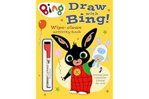Draw With Bing! Wipe-clean Activity Book