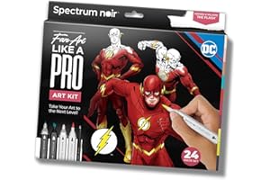 ‎SPECTRUM NOIR Spectrum Noir Pro Fan Art Set – 24-teilig – The Flash
