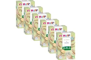 HiPP - 100% Céréales - 5 Céréales - Boîte - 250 g - Lot de 6
