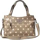 button spot curve shoulder bag