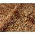 celloexpress Timberwolf Animal Fur - 30mm Pile Teddy Bear & Soft Toy Making Faux Animal Fabric (1/8m - 50cm x 37cm)