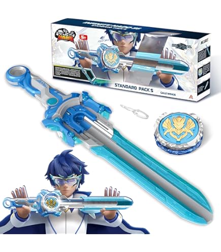 2 Trompos Beyblade + Lanzador - Juguete De Batalla Giratoria, Colores Variados