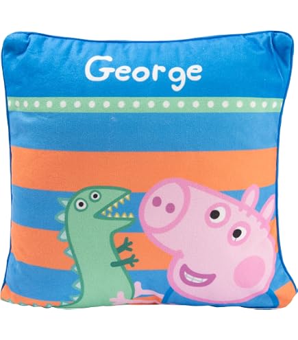 United Labels Peppa Pig Coussin Décoratif En Peluche Rose 30x30 Cm - Parfait Pour Enfants Et Fans
