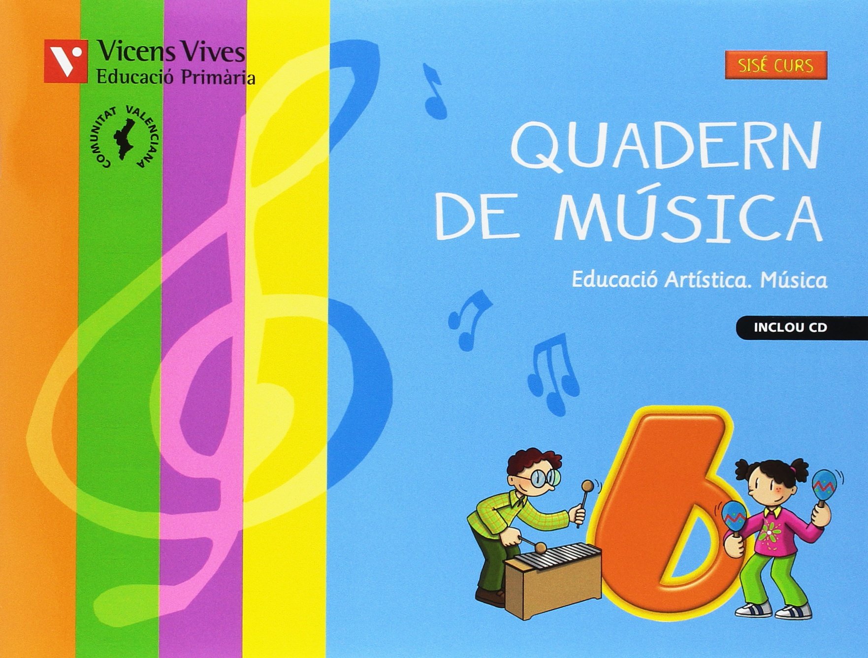 Quadern Musica 6 Valencia+cd