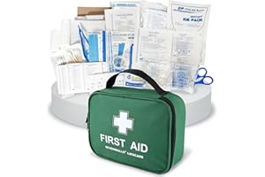 SEVENWALLS 210-Piece Premium First Aid Kit for Home, Car, Travel, and Workplace – Comprehensive Emergency Medical Supplies – Compact & Durable Design