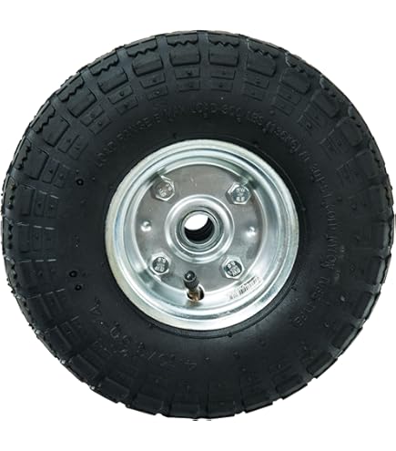 Ruote Per Carrelli WIKO 200mm - Gomma Piena, Portata 300kg, Foro 20mm, Per Trasporti Pesanti