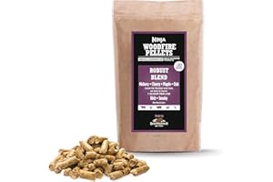 Ninja Woodfire Pellet Miscela Robusta 900 g, Originale, Adatto per Griglia da esterno Ninja Woodfire XSKOGRBLPL2EU