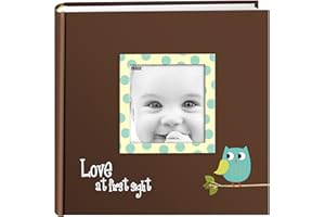 PIONEER PHOTO ALBUMS Pioneer álbumes de Fotos ev-246fb/o 200-pocket bebé búho Impreso Funda para Marco para álbum de Fotos, Azul, 10 x 15,2 cm