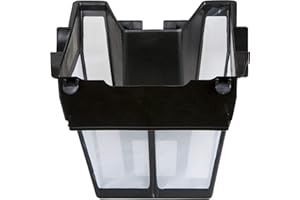 Zodiac Filterkorb für groben Schmutz, 200µ, Für TornaX Poolroboter, Ideal für den Einsatz zu Saisonbeginn, Transparent/Grau, R0763000
