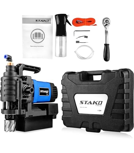 STAKO SCY-2800E Magnetbohrmaschine – 2050 W, Bis 80 Mm Bohrung, 17 Kg, Mit Koffer & Zubehör
