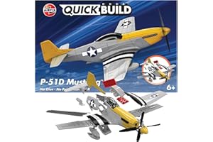 Airfix QUICKBUILD P-51D Mustang, Kit de modelado