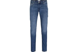 JACK & JONES Men Slim Fit Jeans GLENN Skinny Tapered Legs JJI GLENN ORIGINAL AM