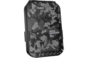 VAULTEK LifePod Secure Waterproof Travel Case Rugged Electronic Lock Box Travel Organizer Portable Handgun Case with Backlit Keypad