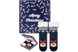 soxo Navidad Calcetines Para Mujer Dibujos Colores Regalos Originales Divertidos Altos Regalo 35-40