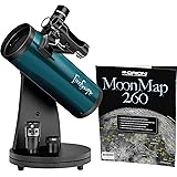 Orion 10033 FunScope 76mm TableTop Reflector Telescope Moon Kit (Blue)
