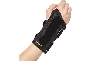 BraceUP Attelle Poignet, Orthese Poignet - Protege Poignet, Attelles pour Main et Poignet Pour Tendinite de Quervain (Droite, L/XL)