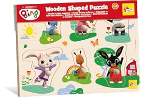 LISCIANIGIOCHI Lisciani Giochi - Bing wooden shaped puzzle maxi, 111244