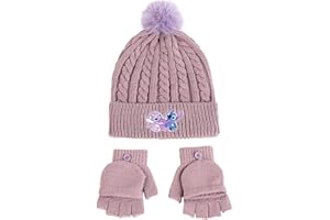 CERDÁ LIFE'S LITTLE MOMENTS Cerda LIFE'S LITTLE MOMENTS Design amusant et unique : bonnet et gants Stitch Ensemble de 2 pièces, multicolore, taille unique pour enfants, multicolore, Taille Unique