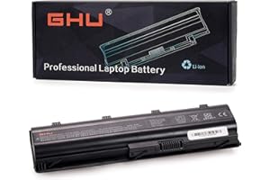 GHU Battery 9-Cell MU09 636631-001 593550-001 Compatible for HP Pavilion DV6 DV6t G4 DM4 M4 G6 G7 9 Cell Black