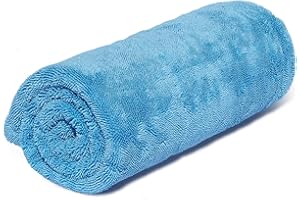 Kavalier ProClean Hydro Hero - Ręcznik z Mikrofibry 1100 GSM - 63x91 cm - Wysoka Wydajność w Detailingu Samochodowym - Niebieski