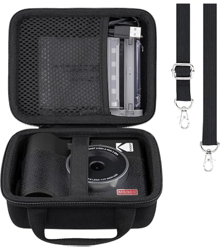 Custodia Rigida EVA Per Polaroid GO/NOW/NOW+ – Protezione Antigraffio E Anticaduta, Con Tracolla - 2