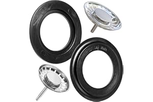 Ersatz Siebkorb Dichtung, 2 Stück, kompatibel mit FRANKE 133.0060.773, für 3,5" Abflussgarnituren mit Siebkörbchen Art. Nr. 112.0173.072, 112.0173.076, 112.0173.079, 133.0049.669, Dichtungsring Spüle