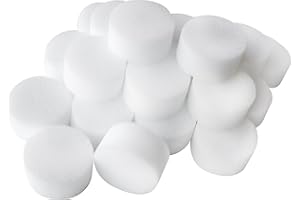 Smiffys - Sac De 25 Eponges A Maquiller, Unique, Blanc