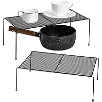 Set 2 Organizer Per Armadio - Impilabili, Espandibili, Marrone, Per Cucina, Bagno, Lavanderia - Foto 10