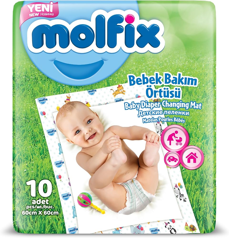 Molfix Bebek Bakım Örtüsü 10 adet