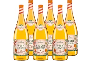 ‎KATLENBURGER KATLENBURGER - Apfel-Zimt Fruchtglühwein | Fruchtiger Glühwein aus Fruchtwein, Apfelsaft und Glühweingewürz. Bringt das Weihnachtsmarkt-Ambiente zu dir nach Hause. Inhalt: 6x 1L und 8,5% vol.