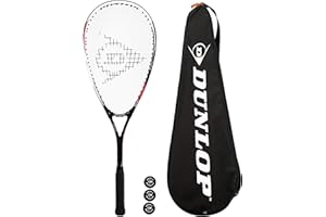 DUNLOP Racchetta da Squash Predator Biotec X-Lite (Varie opzioni) (Racchetta + Palline)
