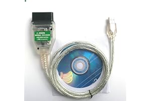 OTKEFDI KDCAN OBD,K+Dcan OBD NCS Expert Software Rheingold Ediabas OBDII KDcan Cable OBD2 Scanner di codice interfaccia DCAN