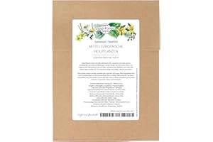 MAGIC GARDEN SEEDS Plantas medicinales centroeuropeas - set de semillas de con 12 hierbas tradicionales