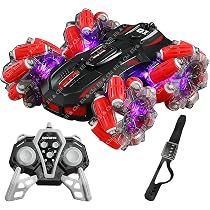 Eli & Chi 4WD Double-Sided RC Stunt Car for Kids: 360° Drift ...