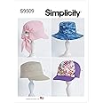 Simplicity SS9509A Adult and Children Hats A XS-S-M-L/XS-S-M-L
