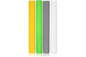 MAKE OR BREAK Premium Cricket Bat Grip Rubber Replacement Handle Non Slip Good Grip Various Styles Pack of 3 or 4