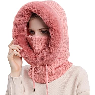 Couvre-casque De Ski En Tricot Avec Oreilles De Lapin | Unisexe | Tour De Tête 55-62 Cm | Pour Snowboard, Sports D'hiver | Décoratif Et Chaud