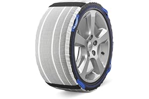 MICHELIN 008414 SOS GRIP Cadenas de nieve textiles Coche, Fundas de nieve para neumáticos, EVO 4