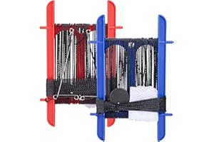 SF Crab Hand Line for Crabbing Colorful Frame with 13M Line, Bait Bag, 0.79oz Weight Block, Crab Fishing Line Catch Fish Prawn Crayfish Lobster