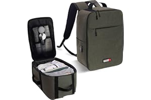 CORONEL TAPIOCCA Coronel Tapioca - Mochila viaje cabina avion 40x20x25 - Mochila ryanair 40x20x25 - Mochila cabina de viaje - Adaptada para cualquier viaje y aerolínea