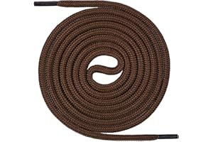 Mount Swiss© - Cordones redondos de 4,5 mm de diámetro, cordones prémium, resistentes de poliéster resistente, para zapatos de trekking, zapatos de trabajo, zapatos de montaña y senderismo I cordones de zapatos, longitud 70 – 220 cm